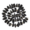 Natural Black Onyx(Dyed & Heated) Beads Strands G-F821-A03-01-3