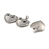 Floral Embossed Brass Locket Pendants KK-CBA7157-02P-3