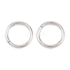 Brass Twister Clasp KK-Z146-04P-03-1