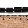 Natural Black Tourmaline Beads Strands GG-CBA8682-A08-5