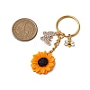 Alloy Enamel Charms and Resin Keychain Sets KEYC-JKC00889-3