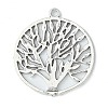Tibetan Style Zinc Alloy Pendants TIBEP-EA11591YKG-AS-LF-2
