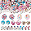 66Pcs 5 Styles Polymer Clay Pave Rhinestone Beads DIY-TA0013-93-1