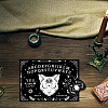 Printed Wood Pendulum Dowsing Divination Board Set DJEW-WH0324-074-7