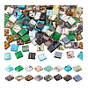160Pcs 16 Styles 2-Hole Glass Seed Beads SEED-PH0002-70-6