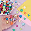 120Pcs 24 Styles Wood Beads WOOD-GA0001-98-3