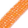 Electroplate Glass Beads Strands LS-EGLA-A044-P3mm-B29-1