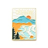 Creative Landscape Theme Enamel Pin JEWB-J005-02C-G-1