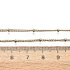 Ion Plating(IP) 304 Stainless Steel Curb Chain Anklets LS-AJEW-P069-05G-3
