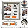 MDF Pet Photo Frames DIY-WH0525-017-2