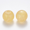 Acrylic Large Hole Beads OACR-R074-03A-02-2