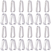 SUNNYCLUE 160Pcs 2 Styles 304 Stainless Steel Quick Link Connectors STAS-SC0005-52-1
