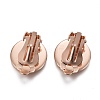 304 Stainless Steel Clip-on Earring Setting LS-STAS-P249-23B-RG-2