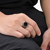 Stainless Steel Color Finger Rings for Men FS-WG49563-01-1