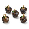 Dyed Synthetic Imperial Jasper Pendants GG-CBAA20A-07G-01-1