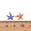 304 Stainless Steel Enamel Charms STAS-Q363-14I-G-3