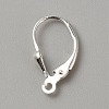 S925 Sterling Silver Leverback Earring Findings FIND-WH0420-62A-S-1