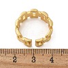 Brass Cuff Rings RJEW-C120-15G-5