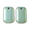 Electroplated Synthetic Non-Magnetic Hematite Pendants G-C136-05D-1