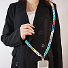 WADORN 1Pc Acrylic Curb Chain Mobile Strap HJEW-WR0001-10-6