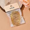 SHEGRACE Brass Hoop Earrings Findings XGR0005G-70G-6