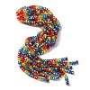 Electroplate & Gradient Color Glass Beads Strands X-LAMP-M023-01-2