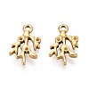 304 Stainless Steel Pendant Rhinestone Settings STAS-T067-44G-1