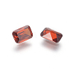 Cubic Zirconia Pointed Back Cabochons ZIRC-G154-D-01-2