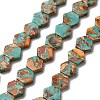Synthetic Imperial Jasper Beads Strands G-Q050-B01-02-1