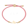 1Pc Adjustable Nylon Cord Slider Bracelets for Women BJEW-LP0001-32W-03-1