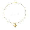 Brass Charm Bangles BJEW-Q350-04B-G-1