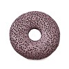 Natural Lava Rock Disc Big Pendants G-M203-M-01-2