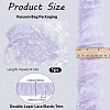 10 Yards Polyester Lace Ribbon OCOR-GF0006-25D-2