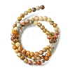 Natural Crazy Lace Agate Round Bead Strands X-G-E334-4mm-20-5