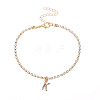 Fashionable and Creative Rhinestone Anklet Bracelets DA6716-11-1