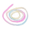 Transparent Gradient Color Glass Beads Strands LS-GLAA-G101-2mm-10-6