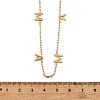 Mother's Day 304 Stainless Steel Letter MAMA Pendant Necklaces for Women NJEW-Z117-01G-3