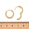 Rack Plating Round Brass Hoop Earrings for Women EJEW-C125-12G-5