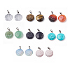 Natural & Synthetic Gemstone Pendants G-S343-M-1