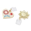 8Pcs PVC Mobile Dustproof Plugs and Iron Cell Phone Holder Stand Sets HJEW-NB00340-3