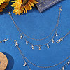 4Pcs Brass Chain Belts HJEW-CA00099-5