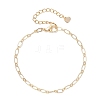 Brass Figaro Chains Bracelets for Women BJEW-JB12575-1