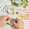 20Pcs 2 Styles Leather Wide Cord Bracelet with Snap Button for Men Women GUQI-CL0001-02B-3