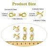 2Pcs Brass Pendants KK-CJ0002-72-2