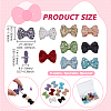 9Pcs 9 Colors Rhinestone Clay Pave Beads RB-PH0001-73-2