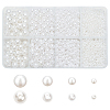 1290Pcs 4 Style Imitation Pearl Acrylic Beads OACR-AR0001-02-1
