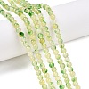 Dyed Natural White Jade Beads Strands G-T140-4mm-A05-2