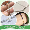 4Pcs 2 Colors 925 Sterling Silver Spring Ring Clasps STER-PH0001-98-6