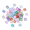 100Pcs Transparent Normal Glass Beads GLAA-CJ0001-80-9