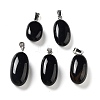 Natural Agate Dyed Pendants G-Q016-03H-1
